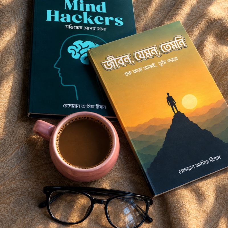 "মাইন্ড হ্যাকারস" বই উপহার